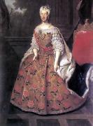 Louis de Silvestre Portrait de Marie-Josephe d'Autriche oil painting artist